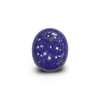 Natural Lapis Lazuli oval cabochon loose gemstone, IGC certified IGCDKBAJ42477