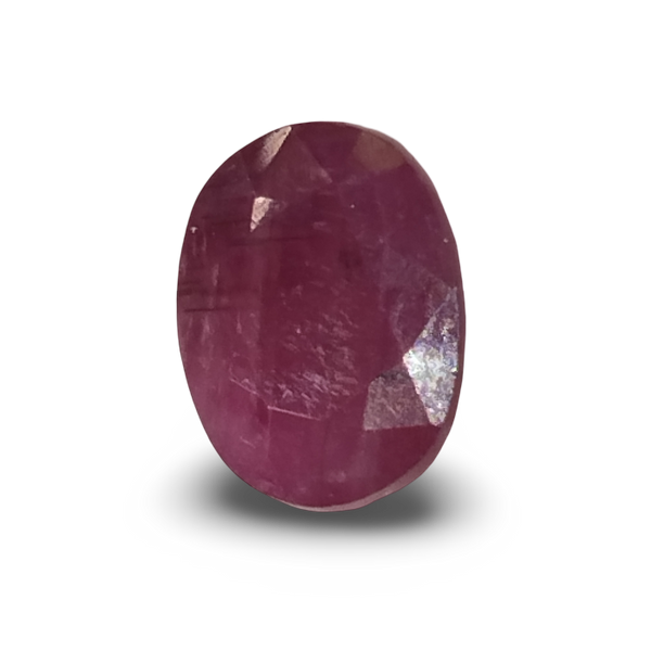 Natural Ruby | Oval Mix Cut | IGC Certified | Deep Red Gemstone No.: IGCDKBAJ41393 image 1