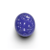 Natural Lapis Lazuli oval cabochon loose gemstone, IGC certified IGCDKBAJ42510