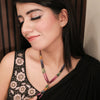 Rainbow multi-stone two line gemstone necklace – Tushar Gems