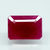 Natural unheated purplish red Ruby (Manik) octagon mixed cut loose gemstone, report no. 9581D38660