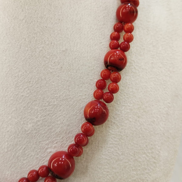 coralround three line necklace 012 image 2