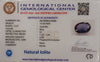 Natural Iolite| Govt. Lab Certified | Oval Mix|Blue withCertificate No.: IGCDKBAJ42118 (Copy) image 2