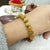 Yellow cat's eye bead bracelet for protection from negative energy – Tushar Gems