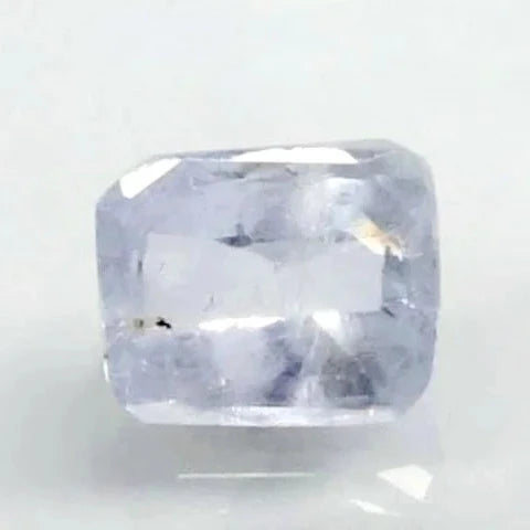 Natural Blue Sapphire (Neelam) oval mixed cut loose gemstone, report no. 9498D38432