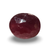 Natural Ruby (Manik) 6.33 ratti oval cut loose gemstone, IGC certified IGCDKBAJ48344