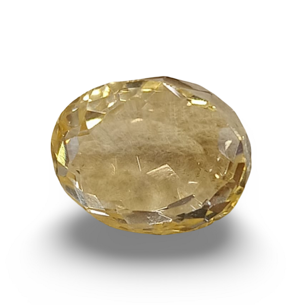 Natural Citrine (Sunela) loose gemstone, IGC certified IGCDKBAJ45614
