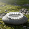 WHITE AVENTURINE BRACELET EMOTIONAL HEALING image 0
