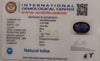 Natural Iolite| Govt. Lab Certified | OvalMix |Blue withCertificate No.: IGCDKBAJ42092 image 2