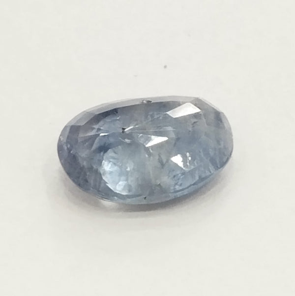 Natural BlueSapphire | IGC Certified | Dual Color ( Blue) | Oval Mix Cut | Natural Inclusions | Rare Astrological Gem Certificate No.: IGCDKBAJ53530 image 1
