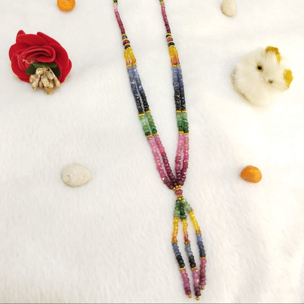 Two Line Rainbow Necklaces: Embrace the Spectrum of Style image 2