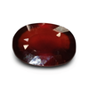 Natural brownish orange Hessonite (Gomed) oval mixed cut loose gemstone, certified IGCDKBAJ42807