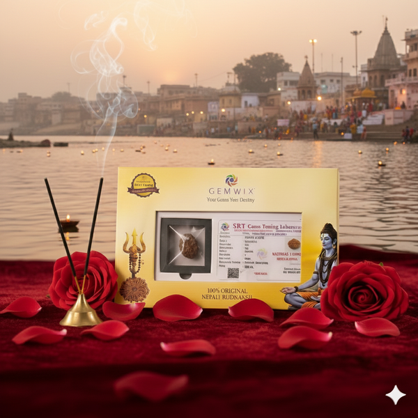 4 Mukhi Natural Premium Rudraksha – Certified Original Bead