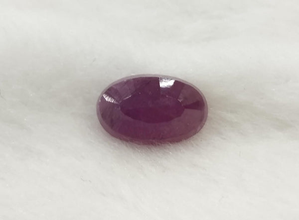 Natural Ruby | Oval Cut | IGC Certified No.: IGCDKBAJ41396 image 1