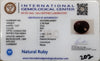 Natural Ruby | Oval Cut | IGC Certified No.: IGCDKBAJ44837 image 2