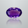 Natural Amethyst (Jamunia) 6.27 ratti oval mixed cut loose gemstone, certified – Tushar Gems