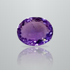 Natural Amethyst (Jamunia) 6.32 ratti oval mixed cut loose gemstone, certified – Tushar Gems