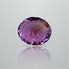 Natural Amethyst (Jamunia) 8.38 ratti oval mixed cut loose gemstone, certified – Tushar Gems