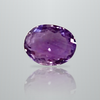 Natural Amethyst (Jamunia) oval mixed cut loose gemstone, IGC certified IGCDKBAJ42134