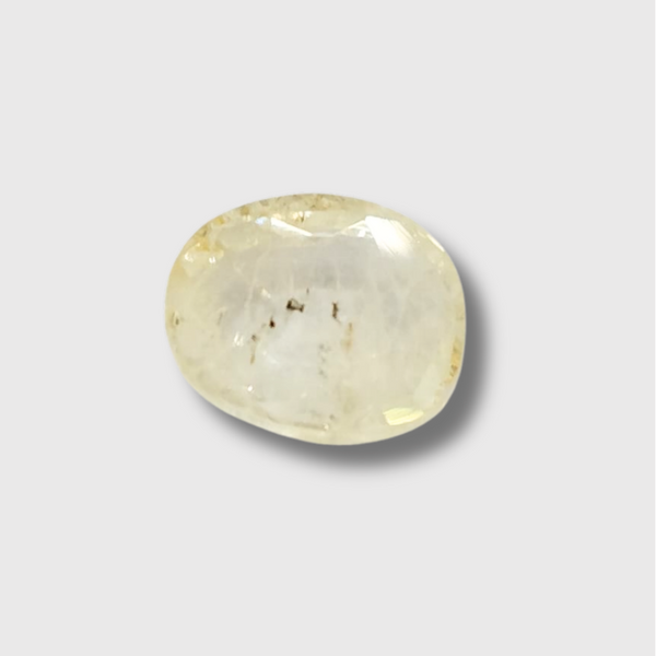 Natural Yellow Sapphire (Pukhraj) | 35H00 | Oval Mixed | IGC Certified | Cert No. IGCDKBAJ44793