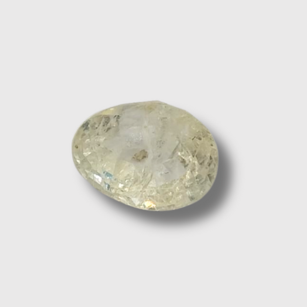 Natural Yellow Sapphire (Pukhraj) | 40H00 | 5.22 Ratti | Oval Mixed | Certified