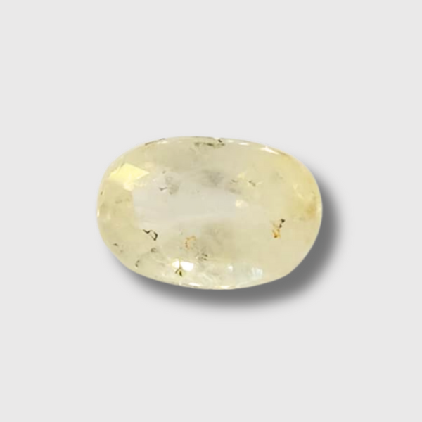 Natural Yellow Sapphire (Pukhraj) | 40H00 | Oval Mixed | IGC Certified | Cert No. IGCDKBAJ53534