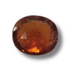 Natural Hessonite (Gomed) |12H00| Round | Brownish Orange Certificate No.: IGCDKBAJ44638