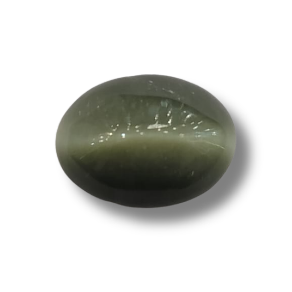 Natural Cat's Eye (Lehsunia) | 2H00 | Oval Cabochon | IGC Certified | Report No. SRGTL96646