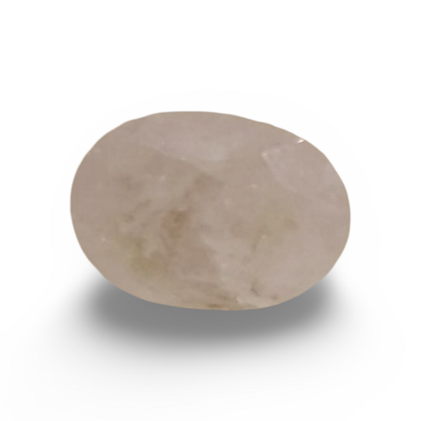 Natural Pink Morganite oval cut loose gemstone, lab certified SRGTL15313