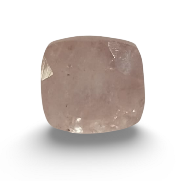 Natural Pink Morganite rectangle mixed cut loose gemstone, lab certified SRGTL15277