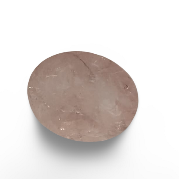 Natural Pink Morganite oval cut loose gemstone, lab certified SRGTL15284