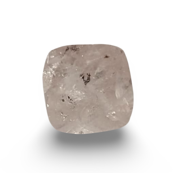 Natural Pink Morganite rectangle mixed cut loose gemstone, lab certified SRGTL15271