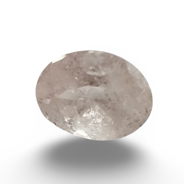 Natural Pink Morganite oval cut loose gemstone, lab certified SRGTL15303