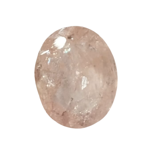 Natural Pink Morganite | Oval | Lab Certified No. SRGTL15608