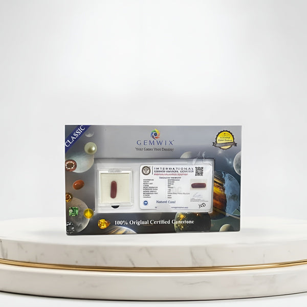 Natural Red Coral Capsule– Gemwix By Tushar Gems