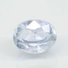 Natural Blue Sapphire (Neelam) oval mixed cut loose gemstone, report no. 11737D47193