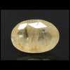 Natural Yellow Sapphire (Pukhraj) oval mixed cut loose gemstone, report no. 11680D46933
