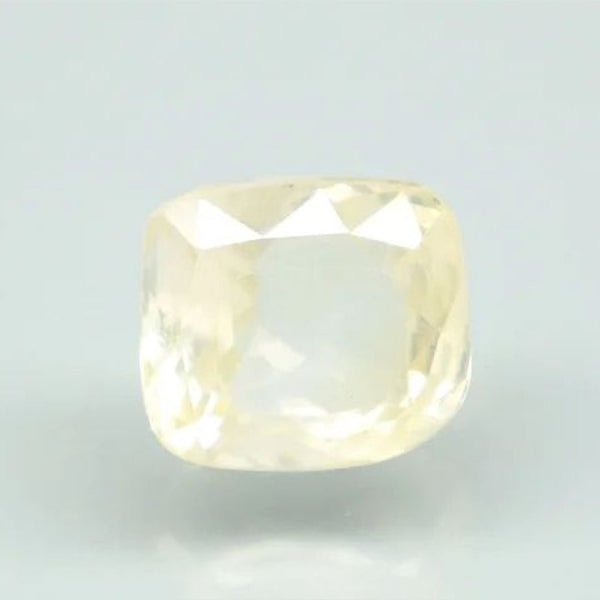 Natural Yellow Sapphire (Pukhraj) cushion mixed cut loose gemstone, report no. 11836D47521