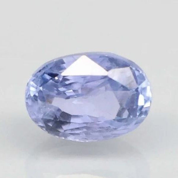 Natural Blue Sapphire (Neelam) oval mixed cut loose gemstone, report no. 11858D47587