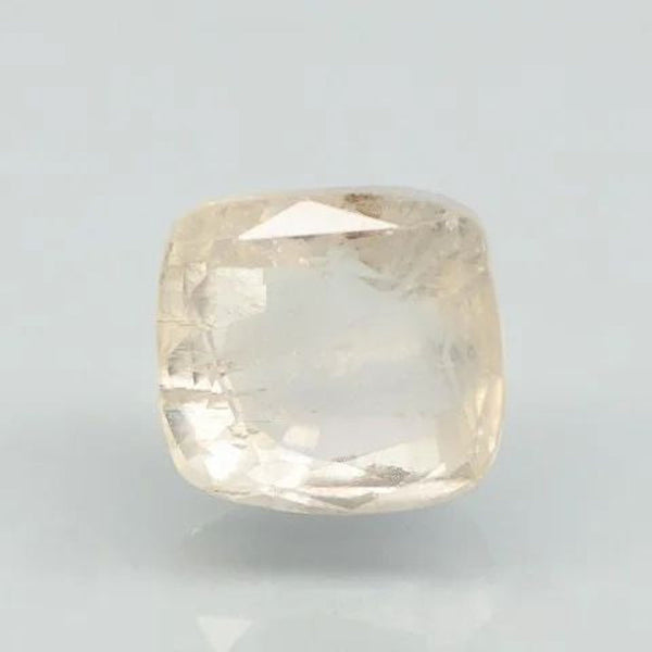Natural Yellow Sapphire (Pukhraj) cushion mixed cut loose gemstone, report no. 11885D47683
