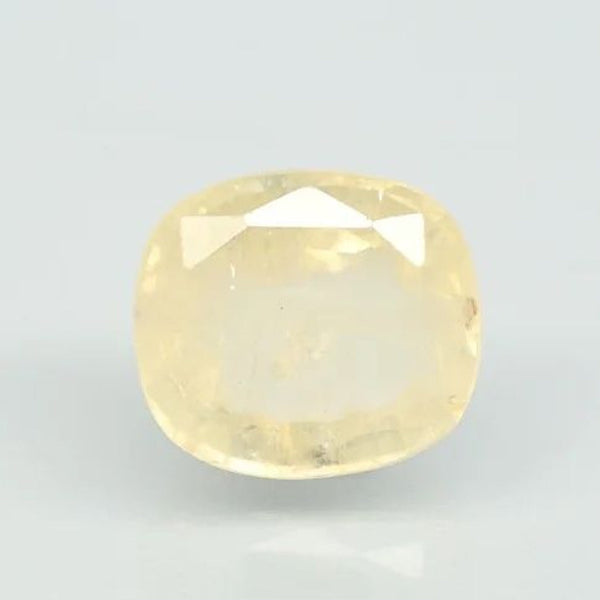 Natural Yellow Sapphire (Pukhraj) cushion mixed cut loose gemstone, report no. 11886D47700