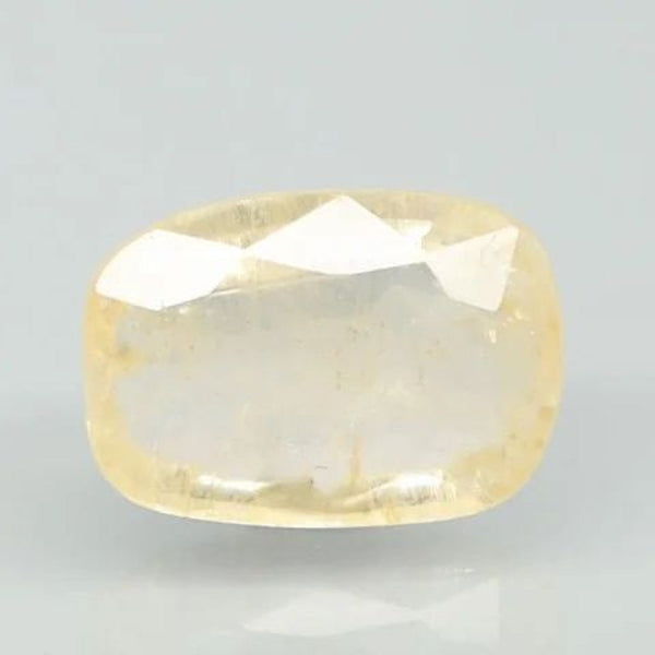Natural Yellow Sapphire (Pukhraj) cushion mixed cut loose gemstone, report no. 11886D47699
