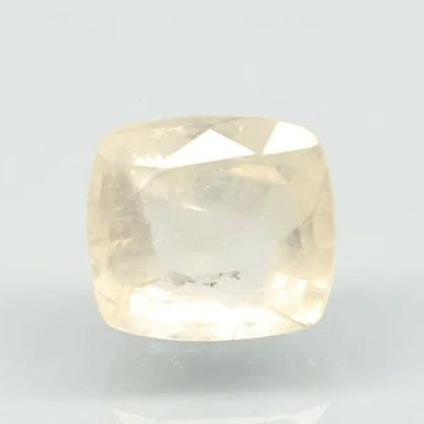 Natural Yellow Sapphire (Pukhraj) cushion mixed cut loose gemstone, report no. 11886D47698