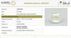 Natural Yellow Sapphire |KB 120H00| Cushion Mixed| Transparent | Govt. Lab Certified | Report No. 11885D47684