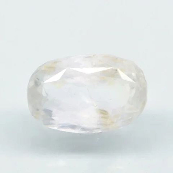 Natural Yellow Sapphire (Pukhraj) oval mixed cut loose gemstone, report no. 11886D47692