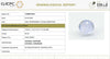 Natural Blue Sapphire |06.50| Oval Mixed | Transparent | Govt. Lab Certified | Report No . 11886D47694