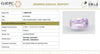 Natural Purplish Blue Sapphire | Cushion Mixed | Transparent | Govt. Lab Certified | Report No . 11886D47691