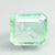 Natural Emerald (Panna) octagon step cut loose gemstone, report no. 12634D51784