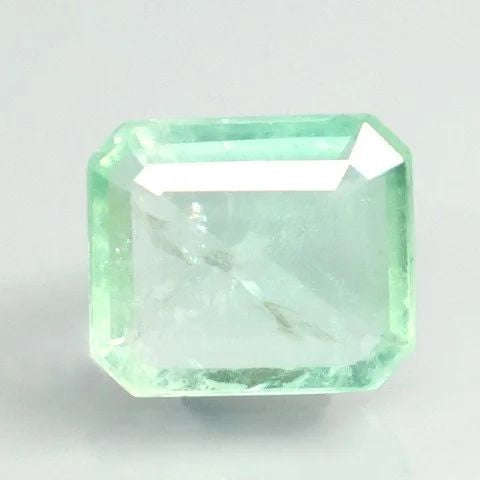 Natural Emerald |55K00| Govt. Lab Certified | OCTAGON STEP | Report No- 12634D51784