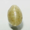 Natural Cat's Eye (Lehsunia) oval cabochon loose gemstone, IIGJ report 12859D52931